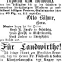 1879-04-04 Kl Lagerwirtschaft